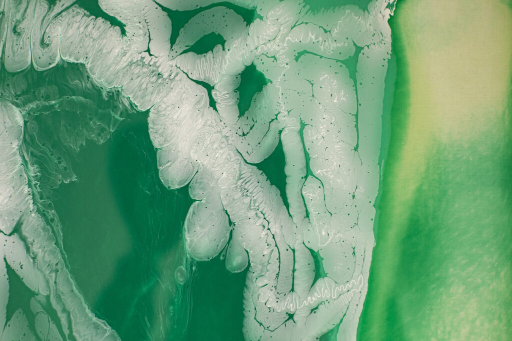 green epoxy flooring