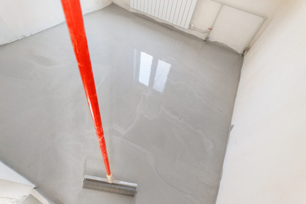basement epoxy floor