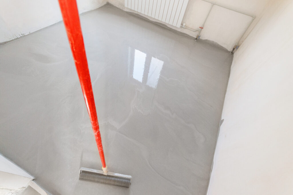 basement epoxy floor