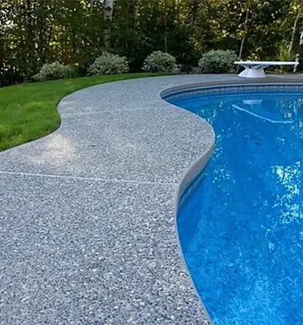 Pool Deck Decorative Coatings