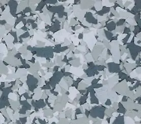 epoxy flake color - gravel