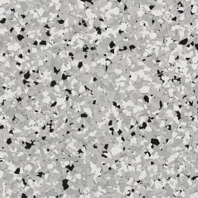 Feather Gray vinyl flake blend swatch