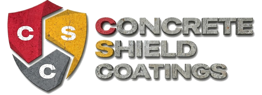 Concrete Shield Coatings Inc. white logo